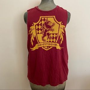 Harry Potter Gryffindor Tank Top Sz Xl